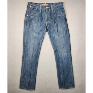 Levi's 514 Slim Straight Jeans Men's W32 L32 Medium Wash Classic‎ Denim
